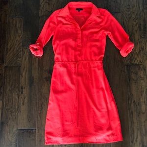 Red Banana Republic Day Dress